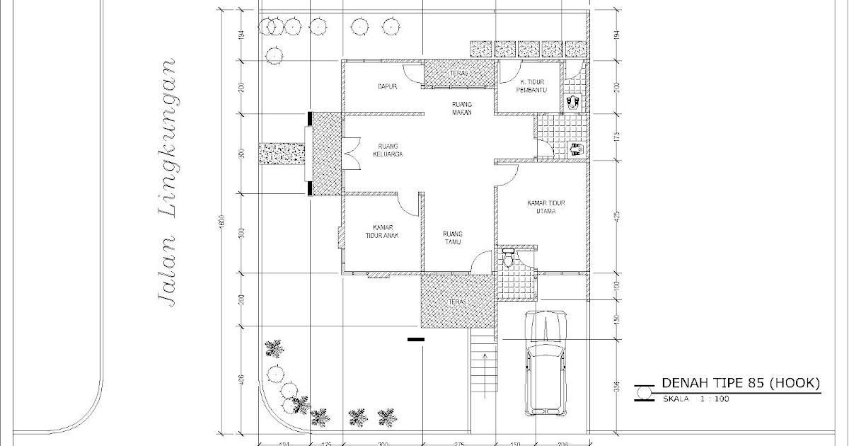  Desain  Rumah  Minimalis Type 85 Di Tanah  Hook  DESAIN  RUMAH 