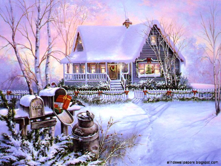 Free Christmas Winter Scenes