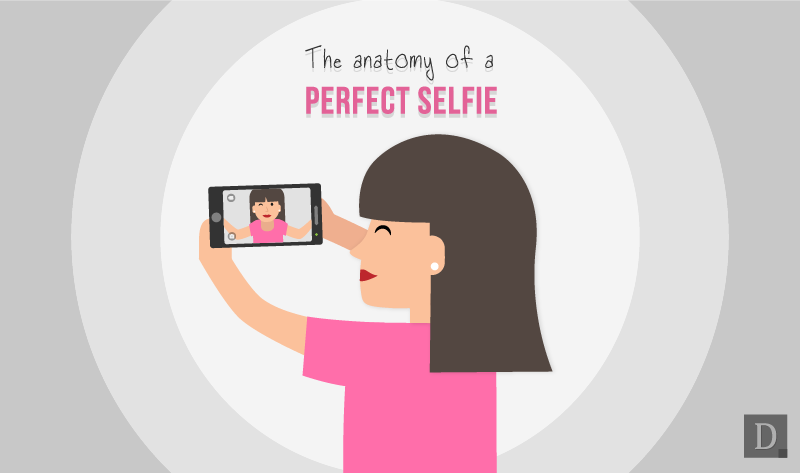 How to take a Perfect Selfie - #infographic #socialmedia