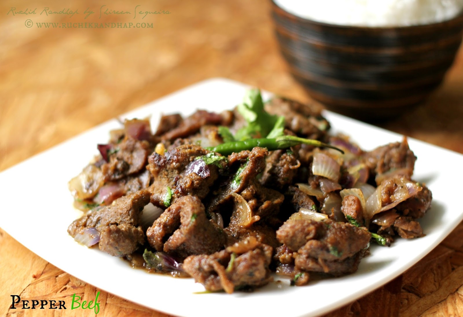 Beef Pepper Fry Mangalore Style Pepper Beef Mangalorean Recipe