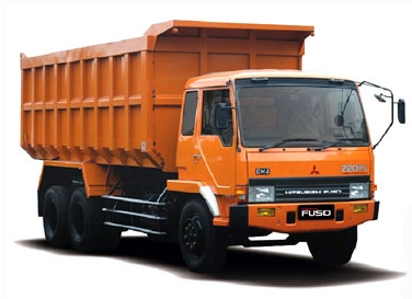Mitsubishi Truck Colt Diesel-oranye