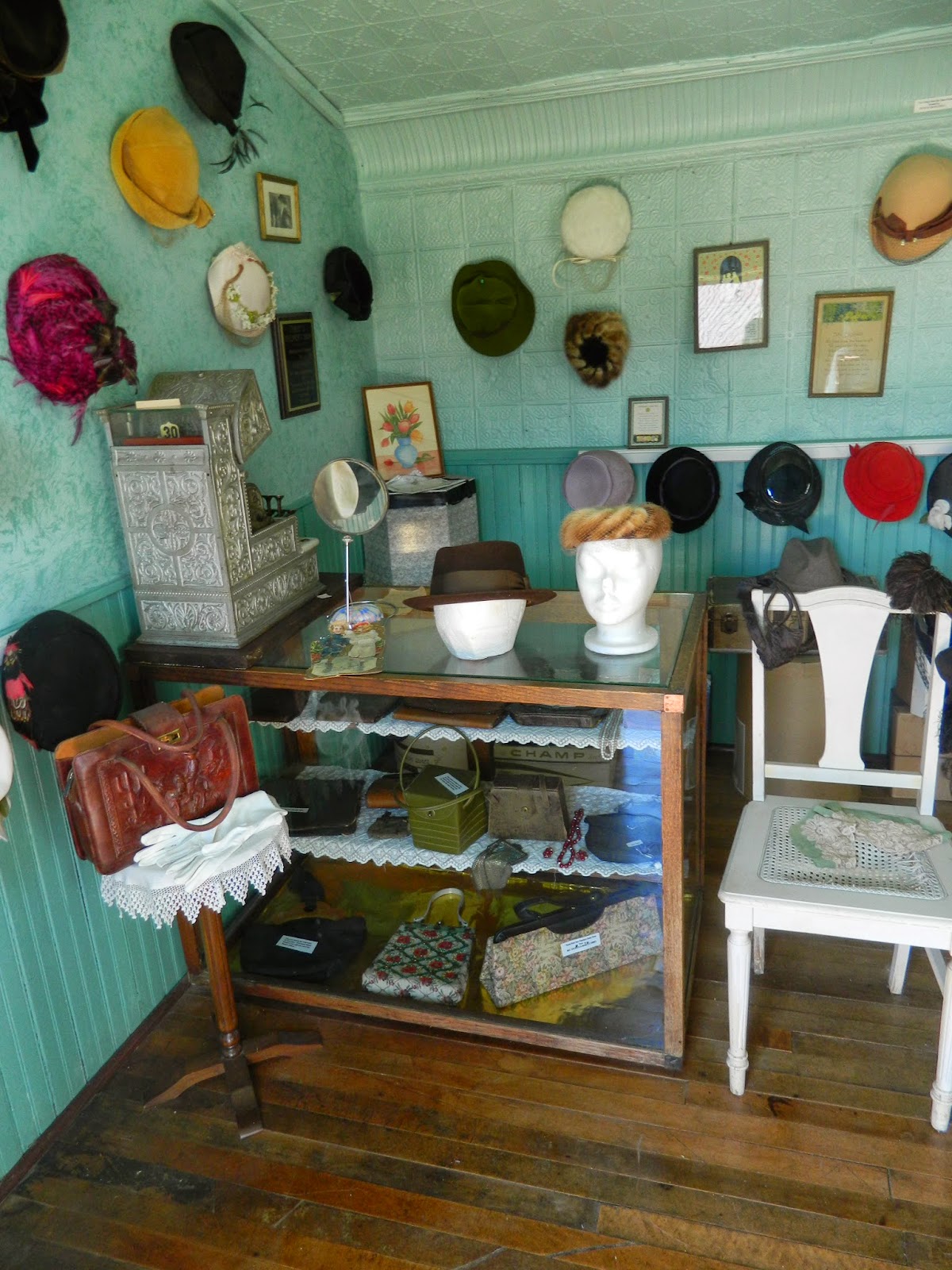 Color My World Vintage Hats at the Millinery ShopKenmare Pioneer Museum