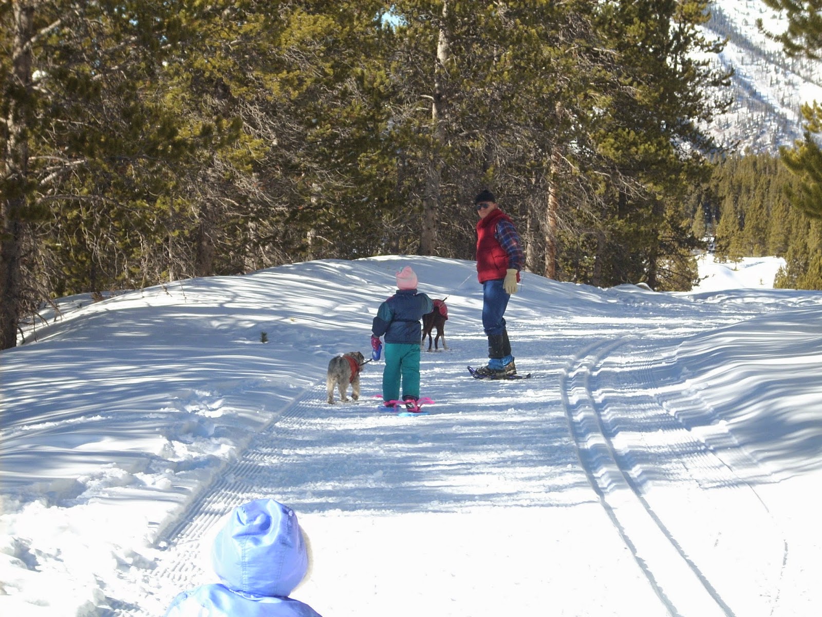 Explore Colorado Snowshoeing the Leadville Mineral Belt Trail Snow