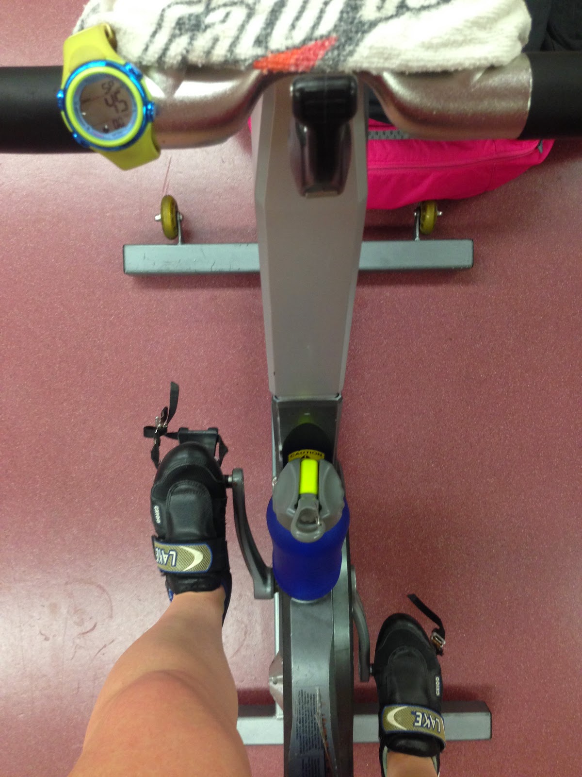 stop spin bike squeaking