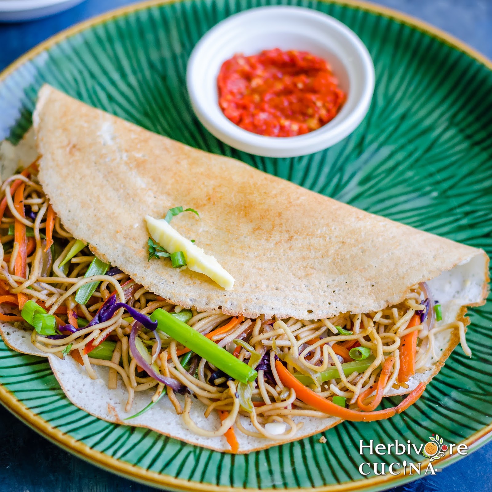Herbivore Cucina IndoChinese Noodle Dosa