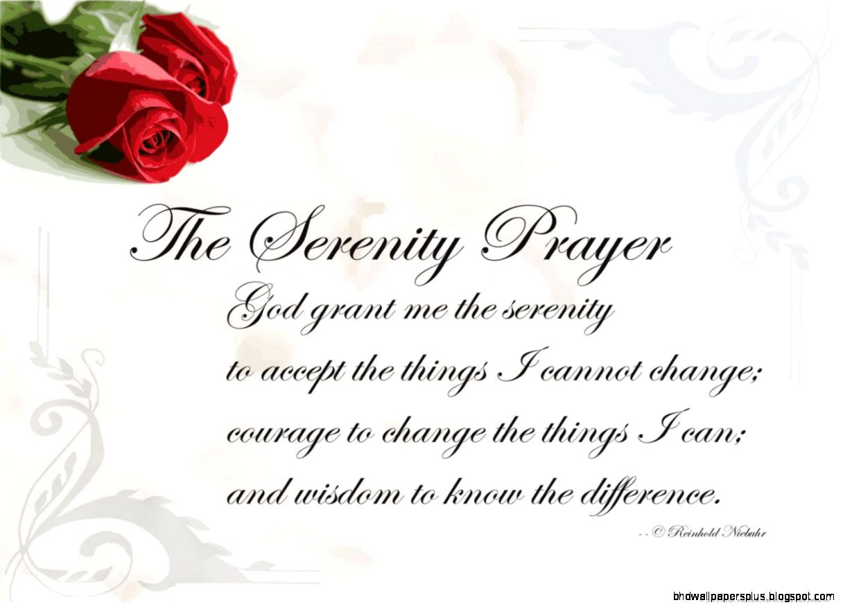 Serenity Prayer Wallpapers   Wallpaper Cave