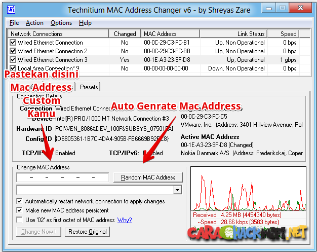 Mac адрес принтера