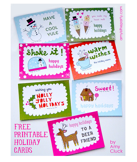Printable Holiday Cards - Printables 4 Mom