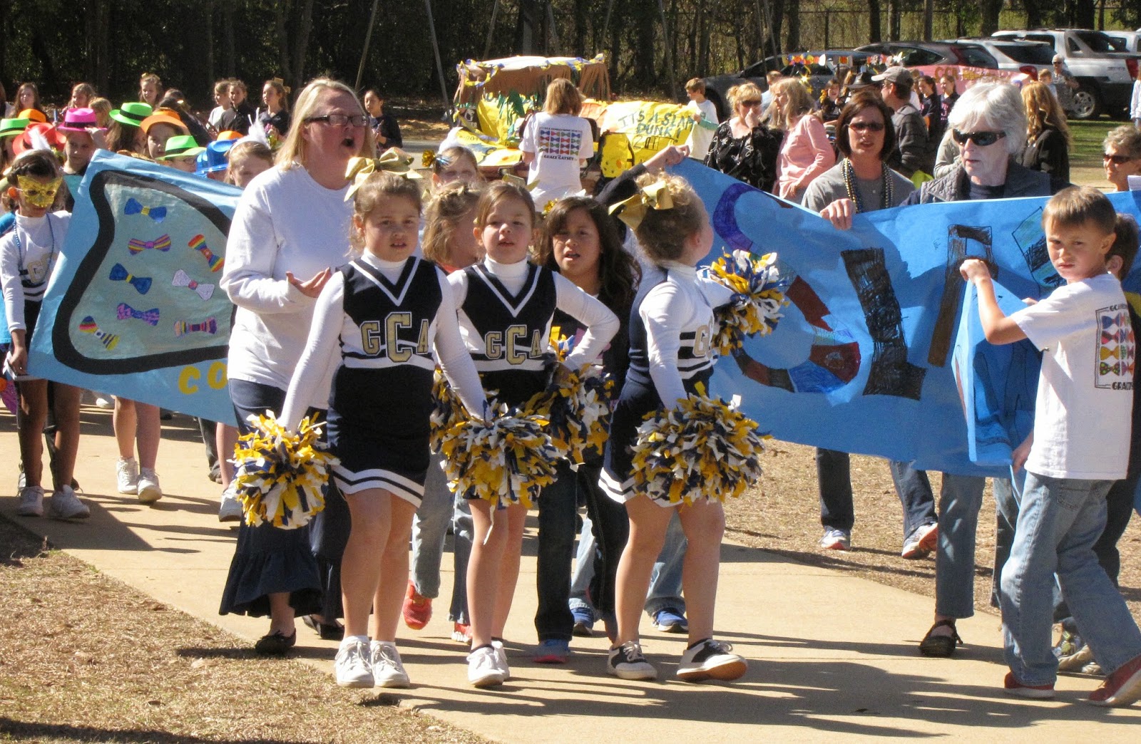 Homecoming Parade 2015 Grace Christian Academy
