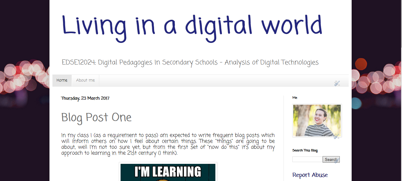 Living in a digital world