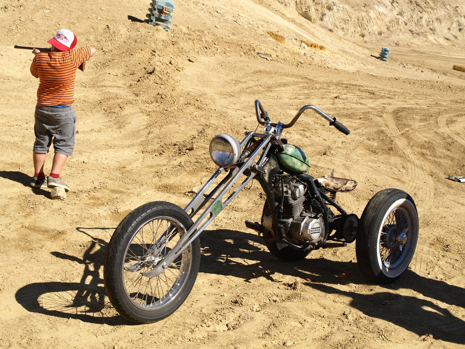 BUBBLE VISOR Hell on Wheels MC