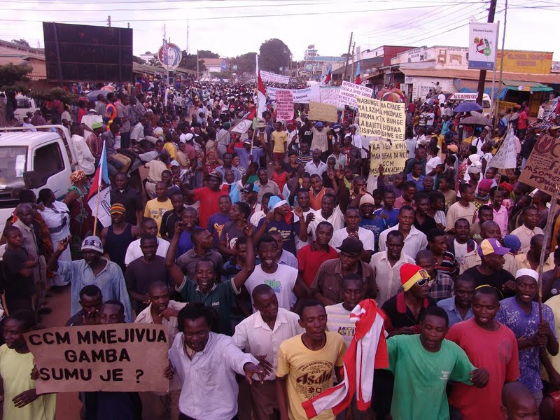 MAANDAMANO YA CHADEMA YATIKISA SONGEA LUKAZA BLOG
