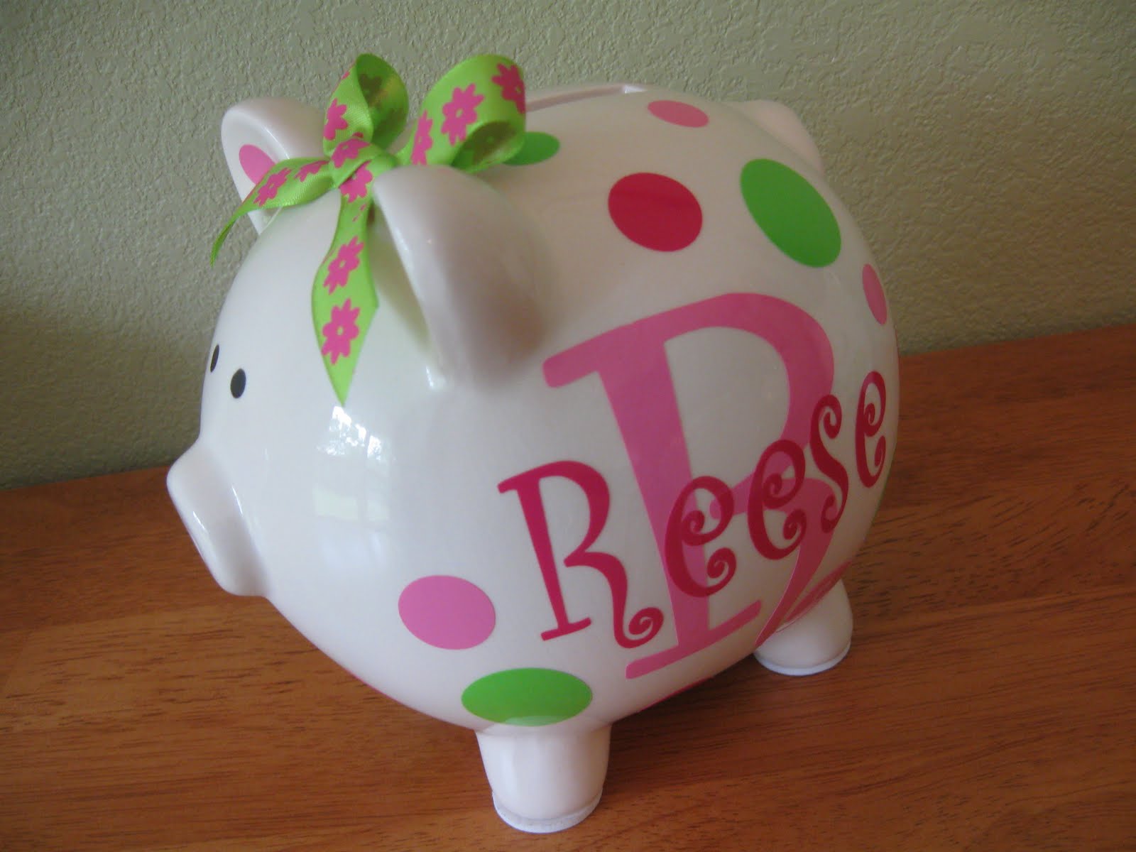De La Design Personalized ceramic piggy banks