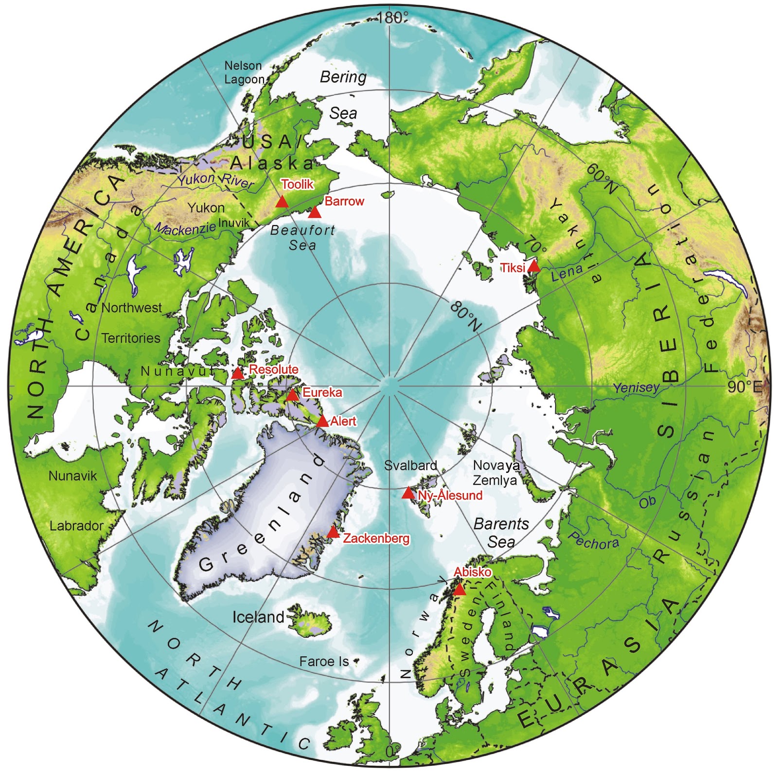 На картах снизу. Карта Северного полюса земли географическая. Северный полюс на карте. Карта земли вид с Северного полюса.