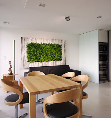 Salas con Jardines Verticales | Ideas para decorar, diseñar y mejorar