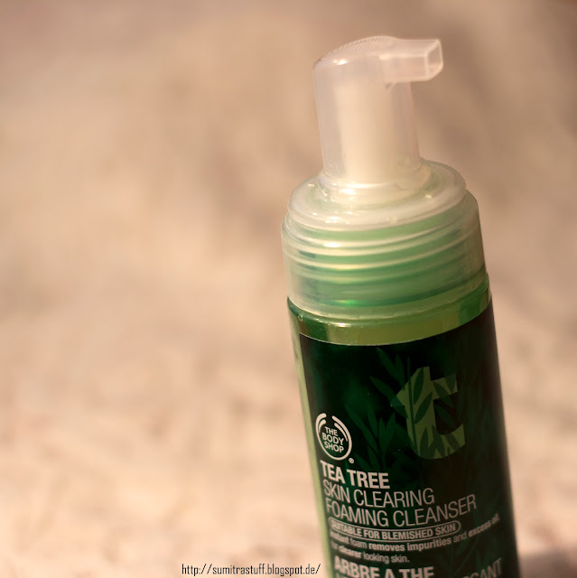 Beauty n Black THE BODY SHOP Tea Tree Foaming cleanser review