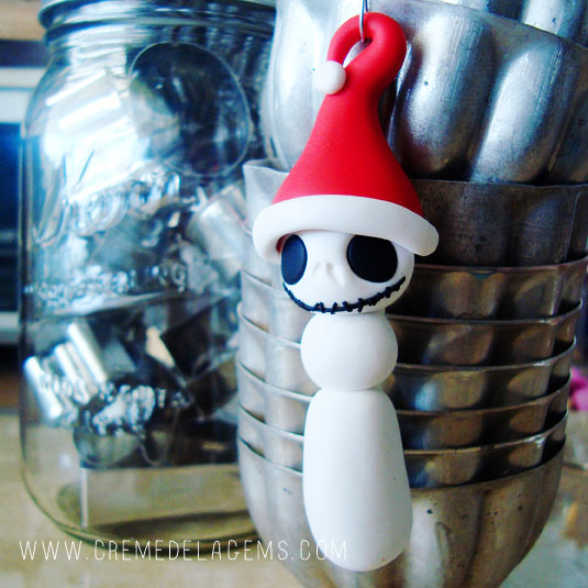 DIY JACK SKELLINGTON ORNAMENT!