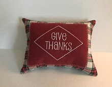 GIVE THANKS Small Pillow (8 x 10)