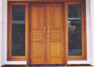 Pintu Rumah Minimalis Kembar