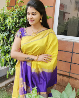 Actress Rachitha Dinesh Latest saree pics Actress Rachitha Dinesh Latest saree pics
