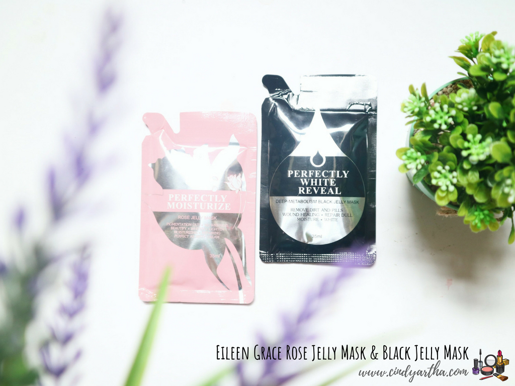 Download Eileen Grace Perfectly White Reveal Deep Metabolism Black Jelly Mask Perfectly Moisturize Rose Jelly Mask Beauty Lifestyle Journals PSD Mockup Templates