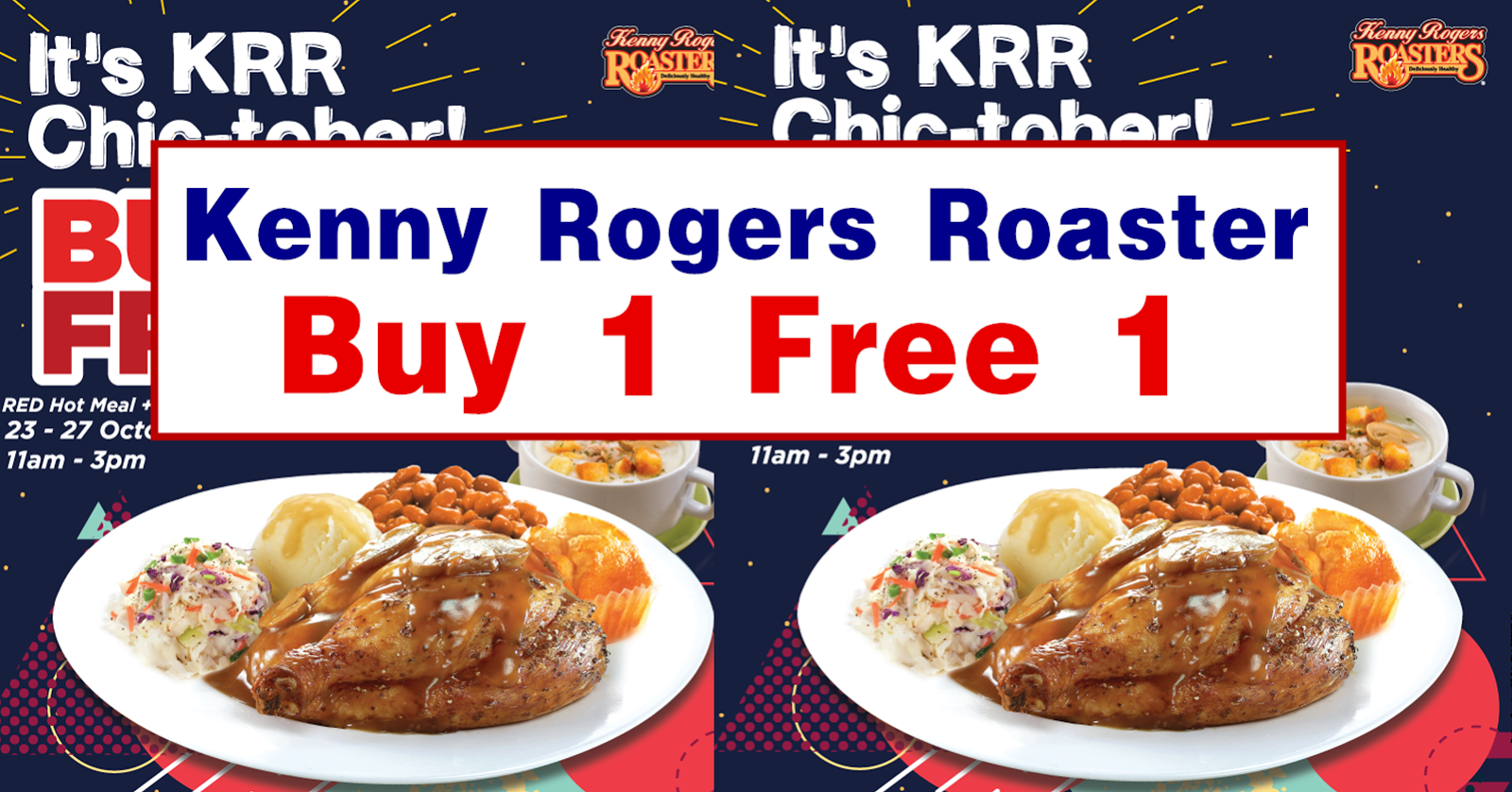 Kenny Rogers Roaster Buy 1 Free 1