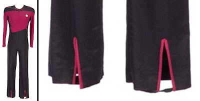 TNG jumpsuit lower pants split TNG jumpsuit lower pants split