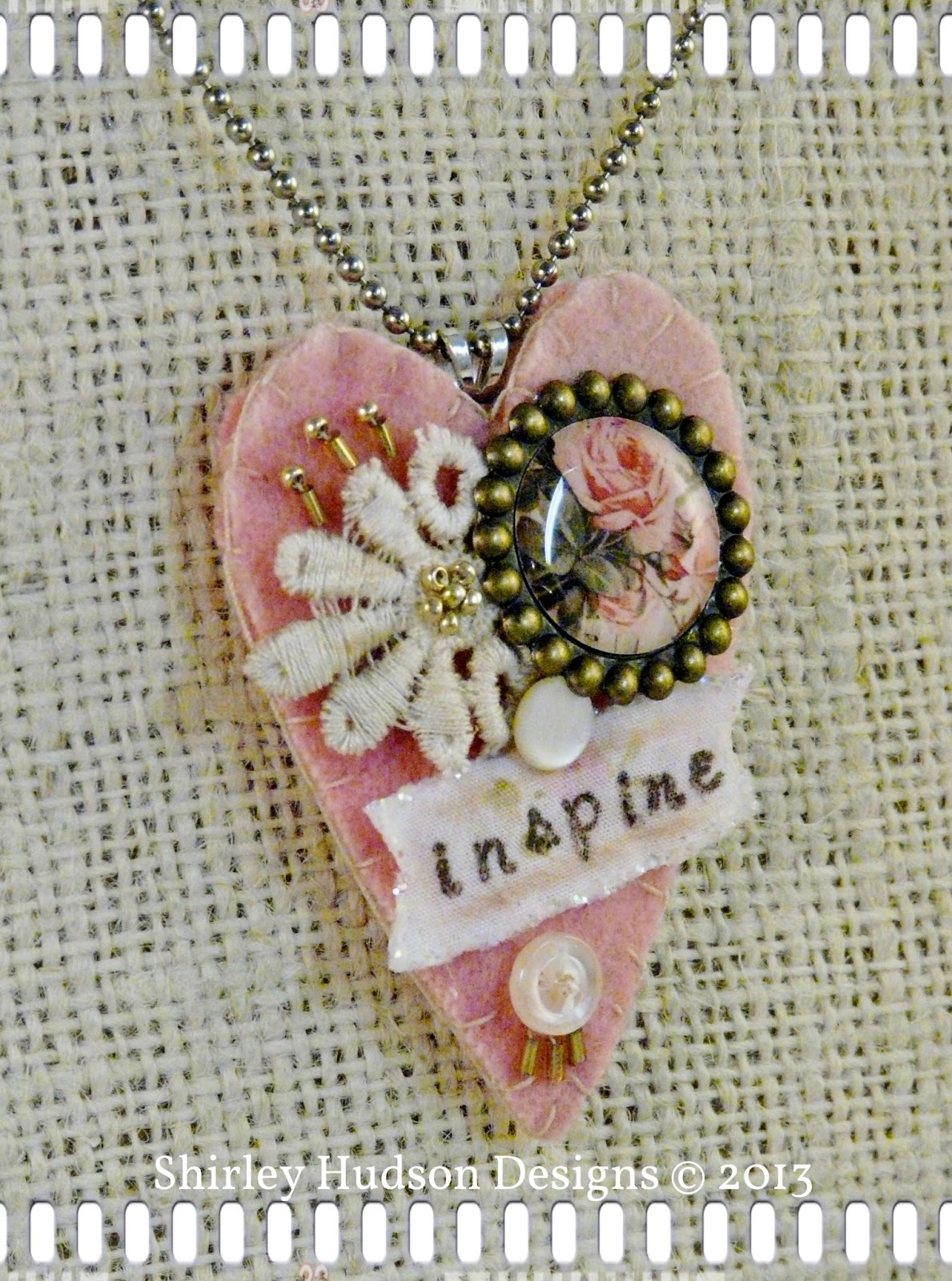 Hudson's Holidays Designer Shirley Hudson Inspire necklace