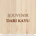 UNIK | Souvenir Dari Kayu | 0813-2666-1515