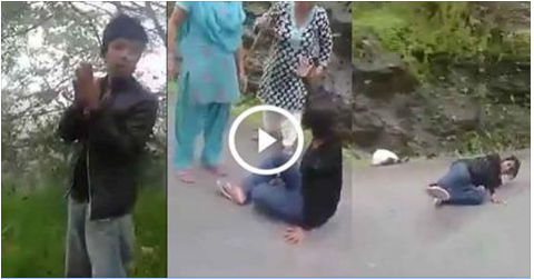 Shocking video of bad nepali girl