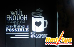 Lukisan Dinding Coffe