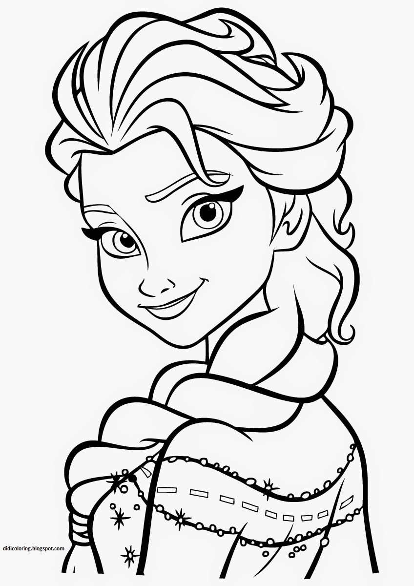 Free printable princess elsa walt disney characters 