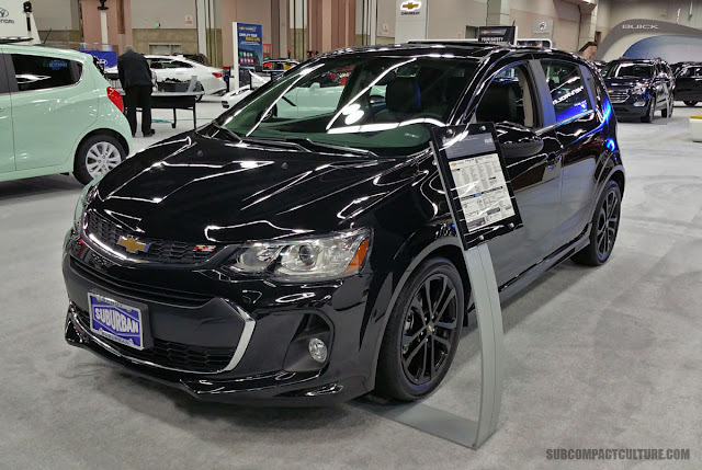 2017 Chevrolet Sonic RS in black - SUBCOMPACT CULTURE