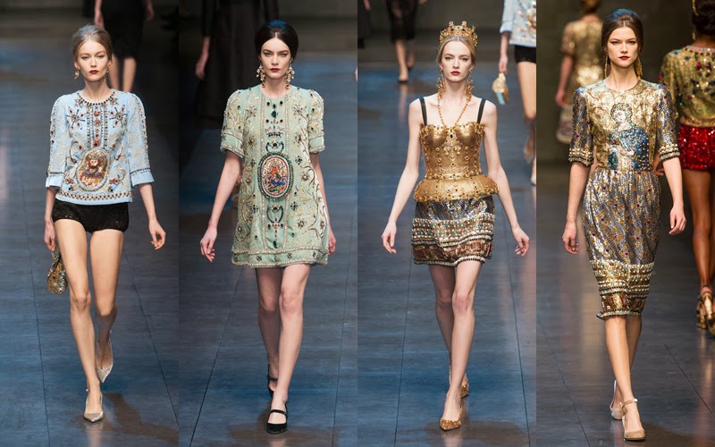 dolce&gabbana d&g fall/winter 2013 collection review