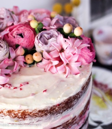 Lemon Raspberry Naked Layer Cake Lemon Raspberry Naked Layer Cake