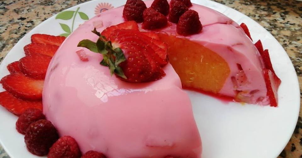 Dessert Orange Fraise Facile et Rapide