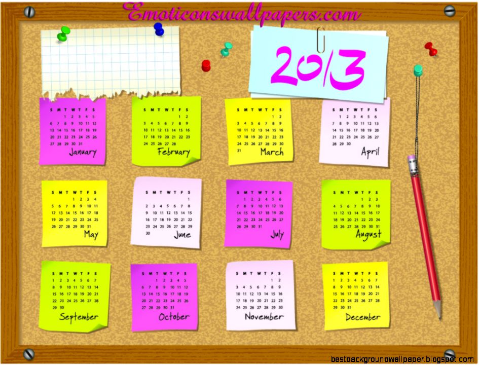 Calendar 2013 Wallpapers 2 Free Desktop Wallpapers Cool Wallpapers