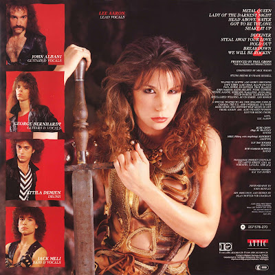1984 Metal Queen - Lee Aaron - Rockronología