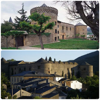 Castillo de Villafranca del Bierzo, en León. Castilla y León.