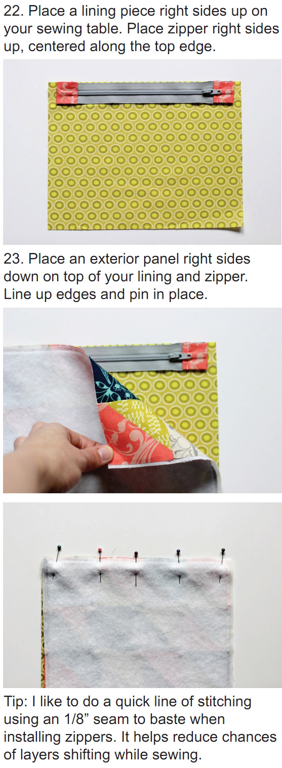 Patchwork Zipper Pouch + Key FOB Tutorial ~ DIY Tutorial Ideas!