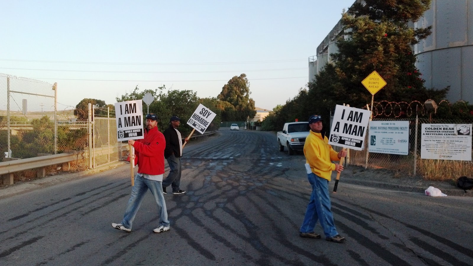 Teamster Nation CA Teamsters honor IN picket line extension