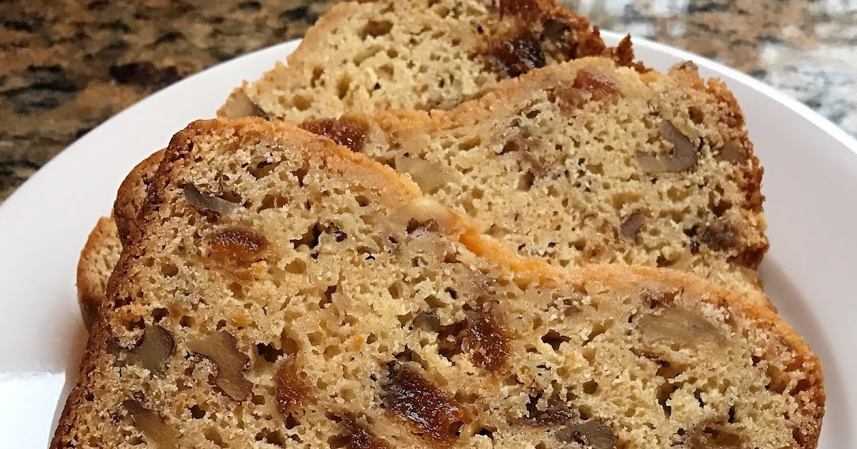 Cooking Dunkin Style Apricot Walnut Bread