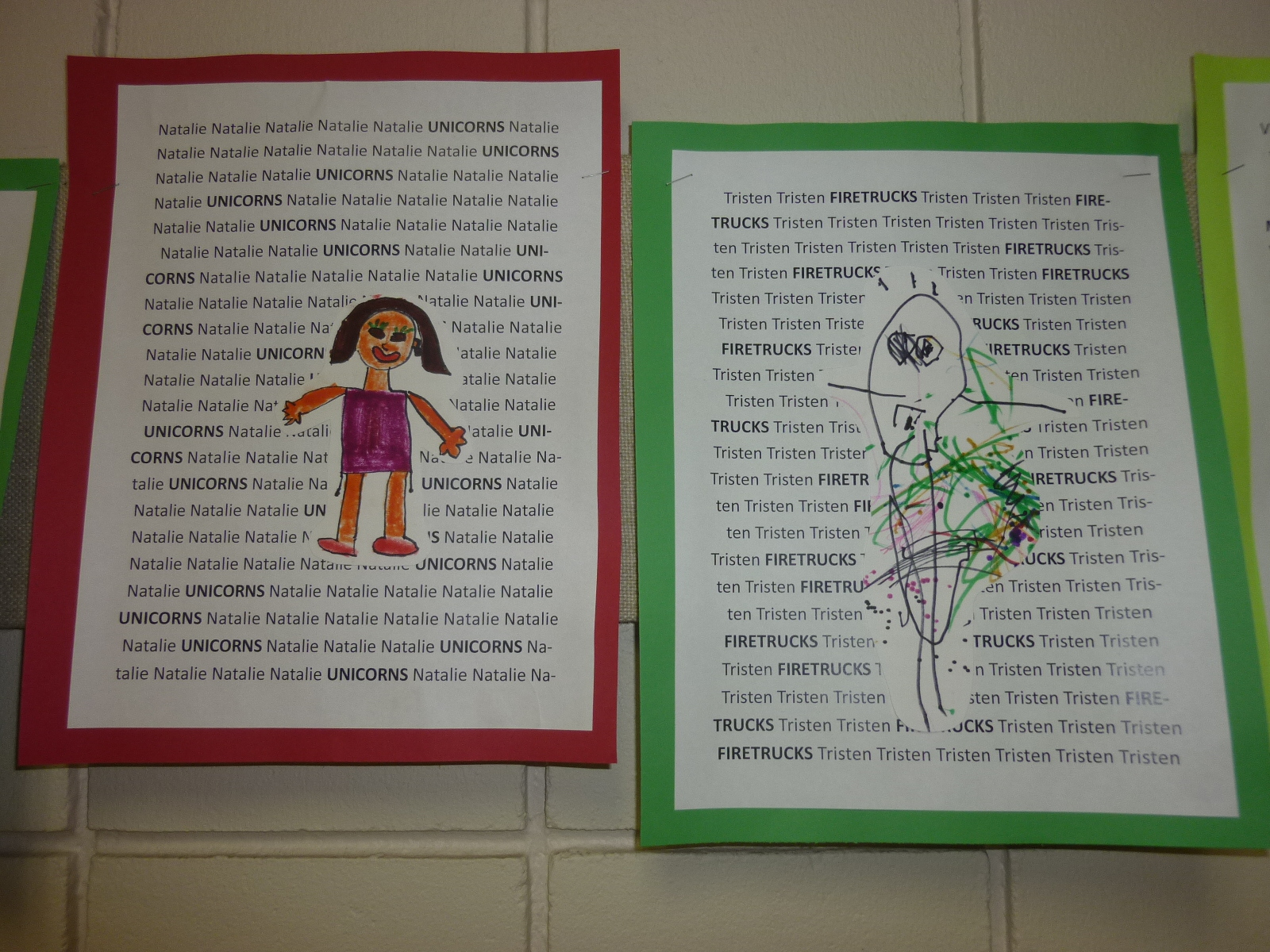 Mrs. Werner's Art Room: Kindergarten Self-Portraits
