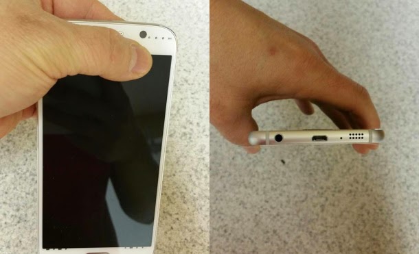 Samsung Galaxy S6 y su supuesto cuerpo metálico aparecen en fotografías