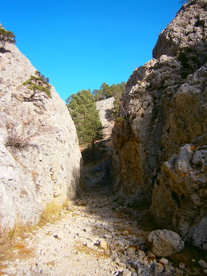 El estrecho del Infierno, en el nacimiento del rio jucar / xuquer, Cuenca, España