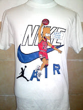 Vintage Nike Michael Jordan x Bart Simpson