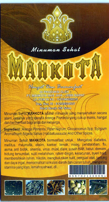 minuman sehat mahkota