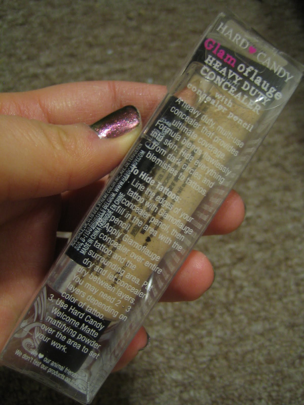 Bower of Blisse Hard Candy Glamoflauge Heavy Duty Concealer