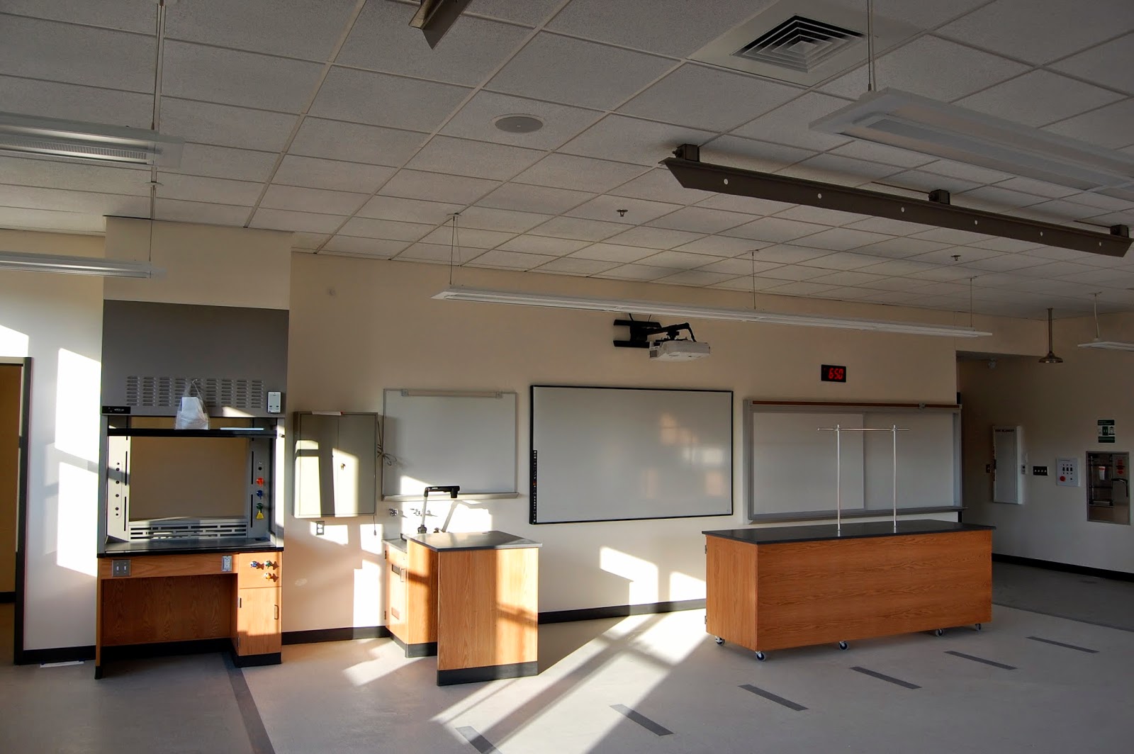 new science classroom