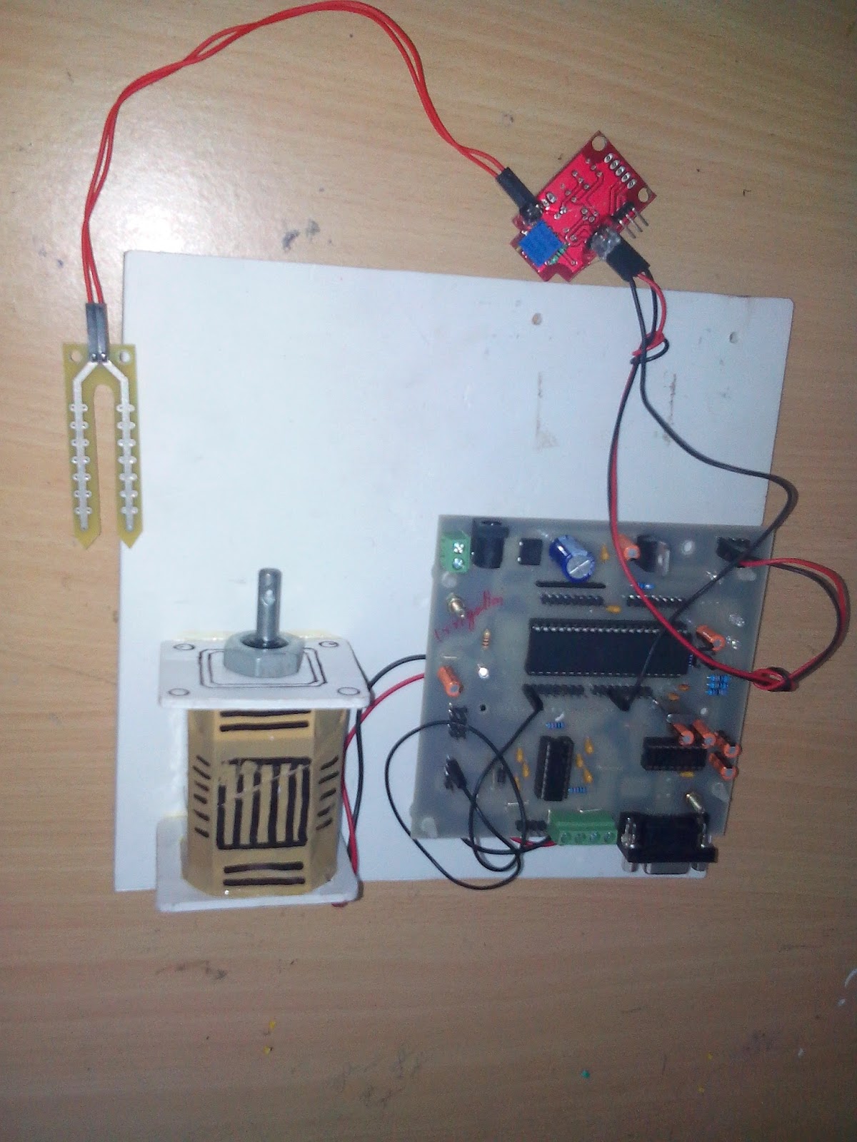 Automatic Irrigation system using 8051